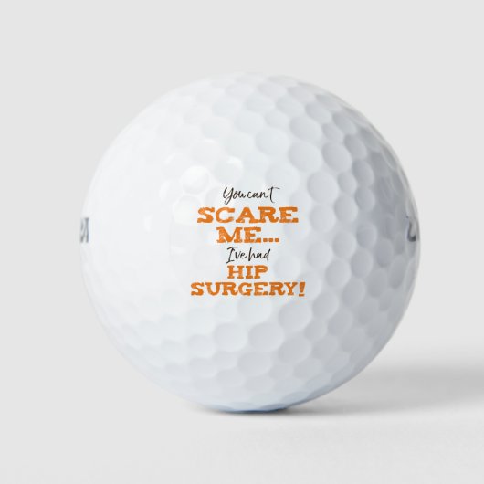 Funny Angesagt Operation Erholung "Scare" Golfball (Vorderseite)