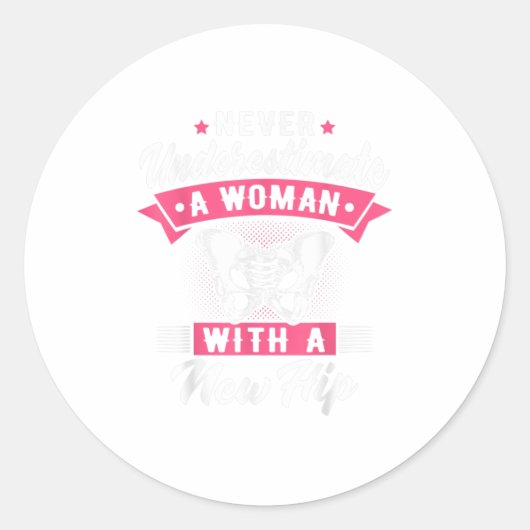 Funny Angesagt Replacement Angesagte Operation Runder Aufkleber (Vorderseite)