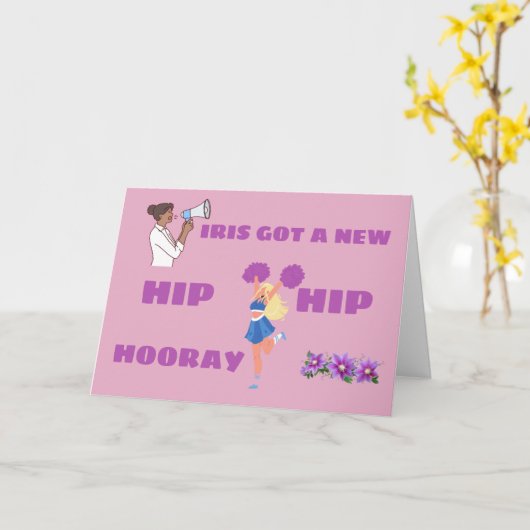 FUNNY ANGESAGTE ERSETZUNG ANGESAGTE ANGESAGTE HEIR KARTE (Gelbe Blume)