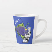 Funny angler fish cartoon milchtasse (Rechts)