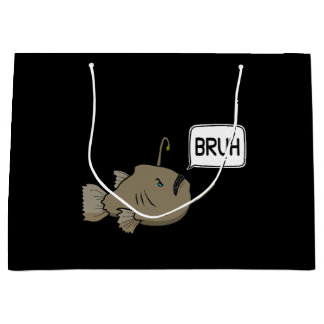 Funny Anglerfish sagt Bruh Große Geschenktüte