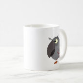 Funny Angry African Gray Parrot Tasse (VorderseiteRechts)