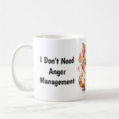 Funny Angry Cat  Kaffeetasse (Links)
