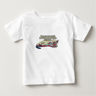 Funny angry Cat Mem für Kätzchenbesitzer & Katzenl Baby T-shirt