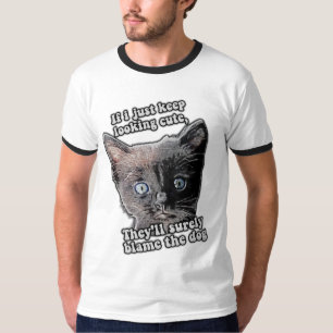 Funny angry Cat Meme für Katzenbesitzer und Liebha T-Shirt