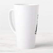 Funny angry cat meme für kitty besitzer milchtasse (Linke Ecke)