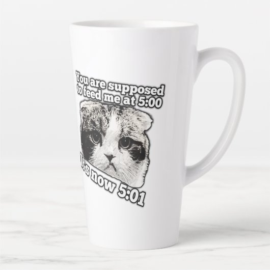 Funny angry cat meme für kitty besitzer milchtasse (Rechts)