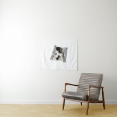 Funny angry cat meme für kitty besitzer wandteppich (Beispiel (Horizontal))