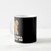 Funny Angry Gingerbread Man You W Ece Of Me Kaffeetasse (Vorderseite Links)