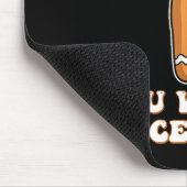 Funny Angry Gingerbread Man You W Ece Of Me  Mousepad (Ecke)