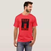Funny Angry Koch T-Shirt (Vorne ganz)