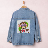 Funny Angry Monkey Jeansjacke (Hangar)