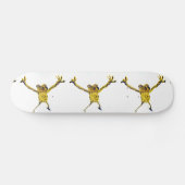 Funny Animal Art Frogs Skateboard (Horizontal)