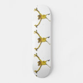 Funny Animal Art Frogs Skateboard (Vorderseite)