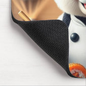 Funny animal art – perfect gift for animal lovers mousepad (Ecke)