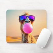 Funny animal art – perfect gift for animal lovers mousepad (Mit Mouse)