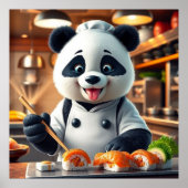 Funny animal art – perfect gift for animal lovers poster (Vorne)