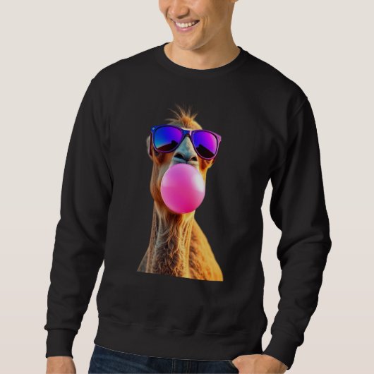 Funny animal art – perfect gift for animal lovers  sweatshirt (Vorderseite)