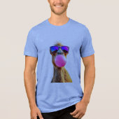Funny animal art – perfect gift for animal lovers Tri-Blend shirt (Vorderseite)