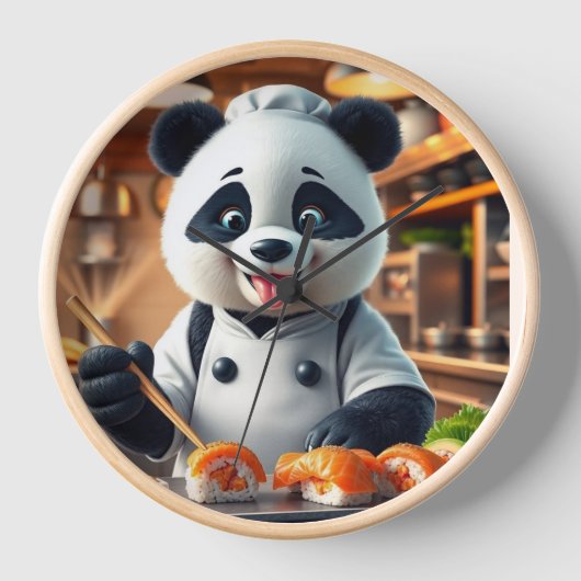 Funny animal art – perfect gift for animal lovers  uhr (Vorderseite)