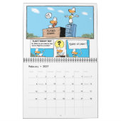 Funny Animal Cartoon Calendar Kalender (Feb 2027)