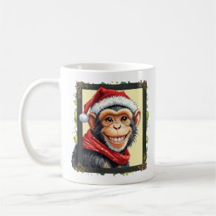 Funny Animal Christmas Favorites - Affe 2 Kaffeetasse