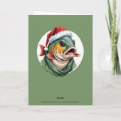 Funny Animal Christmas Favorites - Carl 1 Karte (Rückseite)