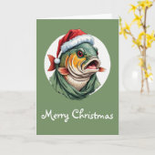 Funny Animal Christmas Favorites - Carl 1 Karte (Gelbe Blume)