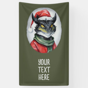 Funny Animal Christmas Favorites - Dragon 1 Banner