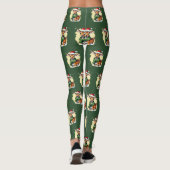Funny Animal Christmas Favorites - Fauna 1 Leggings (Rückseite)