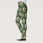 Funny Animal Christmas Favorites - Fauna 1 Leggings (Links)