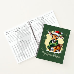 Funny Animal Christmas Favorites - Fauna 1 Notizblock
