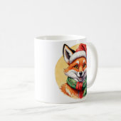 Funny Animal Christmas Favorites - Fox 1 Kaffeetasse (VorderseiteRechts)
