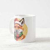 Funny Animal Christmas Favorites - Fox 1 Kaffeetasse (Vorderseite Links)
