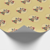 Funny Animal Christmas Favorites - Giraffe 1 Geschenkpapier (Ecke)