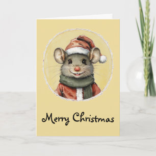 Funny Animal Christmas Favorites - Maus 1 Karte