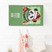 Funny Animal Christmas Favorites - Panda 1 Banner (Insitu)