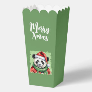 Funny Animal Christmas Favorites - Panda 1 Geschenkschachtel
