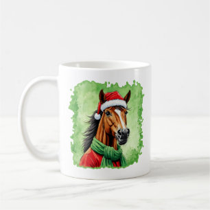 Funny Animal Christmas Favorites - Pferd 6 Kaffeetasse