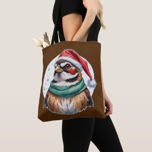 Funny Animal Christmas Favorites - Sparrow 1 Tasche (Von Nahem)