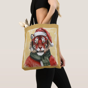 Funny Animal Christmas Favorites - Tiger 1 Tasche
