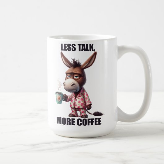 Funny Animal/Coffee/Donkey Kaffeetasse (Rechts)