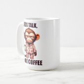 Funny Animal/Coffee/Monkey Kaffeetasse (Vorderseite Links)