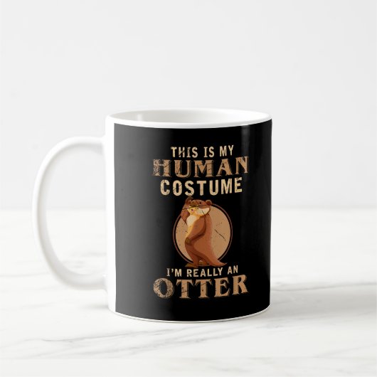 Funny Animal Costume Zoo Keeper Kaffeetasse (Links)