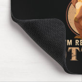 Funny Animal Costume Zoo Keeper Mousepad (Ecke)