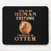 Funny Animal Costume Zoo Keeper Mousepad (Vorne)