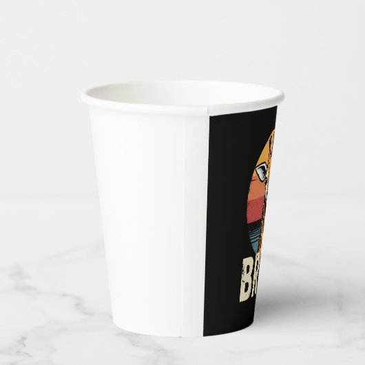 Funny Animal Giraffe Meme Face Festive Xmas T-Shir Pappbecher (Rechts)