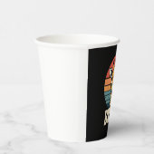 Funny Animal Giraffe Meme Face Festive Xmas T-Shir Pappbecher (Rechts)