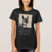 Funny Animal Graphic Design #9 T-Shirt (Vorderseite)