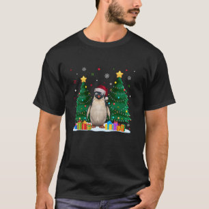 Funny Animal Lovers Pinguin Weihnachtsmannmütze Ug T-Shirt